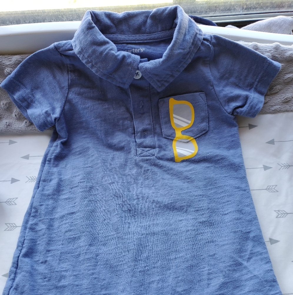 Carters sunglasses onesie